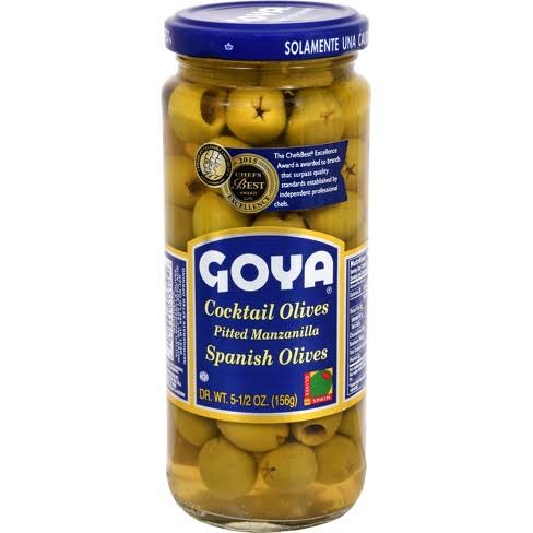 GOYA - COCKTAIL OLIVES AZEITONAS S/ CAROÇO 430g - SuperMart.japan